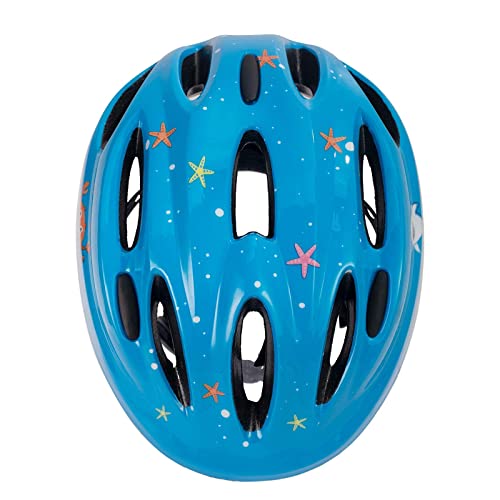 DRBIKE Kids Bike Helmet for Boys and Girls Ages 5-8 Years, Adjustable Toddlers Helmet, Lightweight, for Multi-Sport Cycling Ski Roller Skating Scooter, Blue M