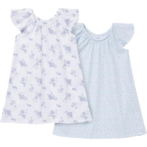 Image of Gerber Baby Girls' Toddler Girls' 2-pack Loose-fitting Nightgowns