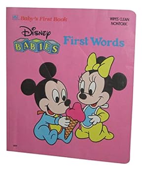 Paperback Disney Babies First Words (Baby's First Book) Book