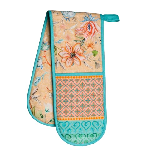 Maison d' Hermine Double Oven Mitts 100% Cotton Double Oven Glove (7"x35")