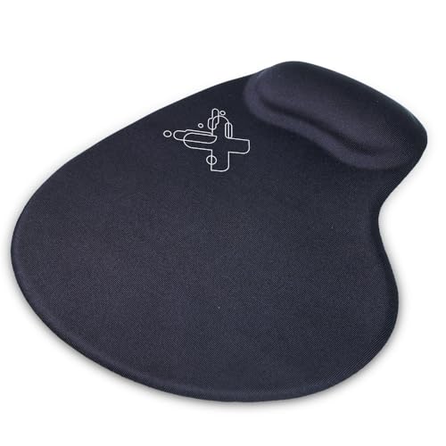 Base para mouse Smart com apoio em Gel Preto