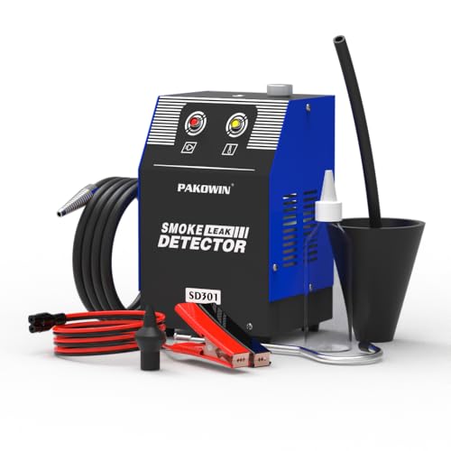 pakowin Smoke Machine Automotive - 12V DC EVAP Smoke Machine Leak Tester for Cars