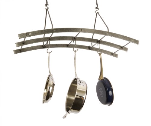 Enclume Reversible Arch Rack, Regular, Hammered Steel #TOP1