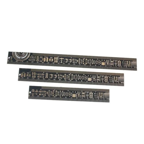 Regla de condensador multifuncional ChuFort para medir componentes y resistencia PCB