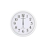 NTIYOU Wanduhr Wanduhr Kreative Runde Metall Wandbehang Uhr Wohnzimmer Dekoration Leise Nicht Ticken Quarzuhr Stummuhr Wohnzimmer