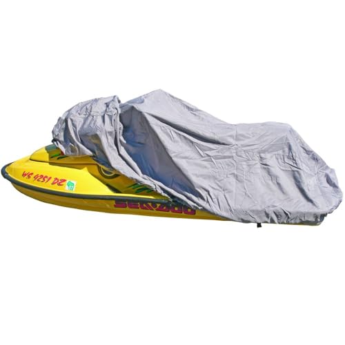 116' to 135' Heavy Duty Silver 3-Person Personal Watercraft Cover 300D