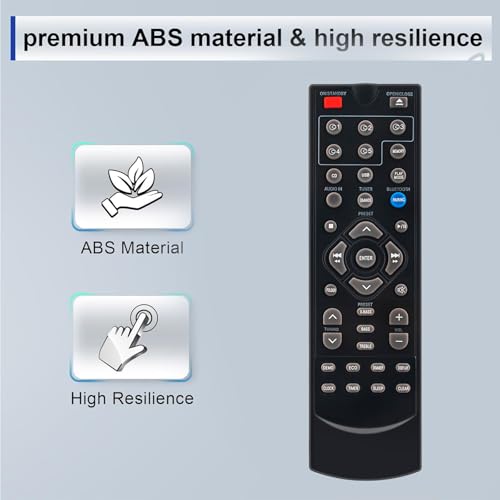 Télécommande RRMCGA409AWSA pour chaîne stéréo Sharp CDDH950 CD-BH250