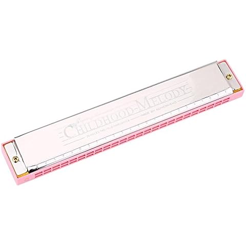 Drfeify Armónica Infantil de 24 Agujeros Clave de C Cover