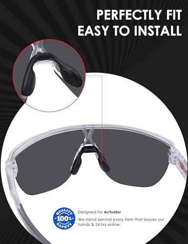 Image of BLAZERBUCK Replacement Nose Pads Piece for Oakley Actuator OO9250-Standard Fit | Low Bridge Fit