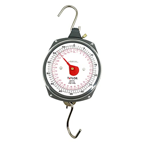 Taylor Precision Products Dial Style 70-Pound Industrial Hanging Scale