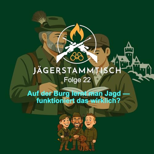 J&auml;gerstammtisch: #24 Jagdschein in drei Wochen: geht das gut? | Bastian Eisenbart, Jagdschule Rudelsburg