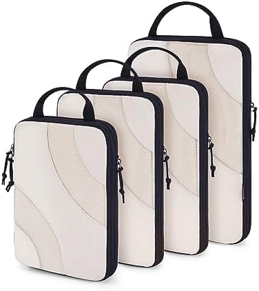BAGSMART Compression Packing Cubes for Travel