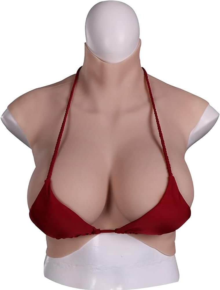 YIQI Silicone Breasts 8th Generation no oil Realistic Like Actual Skin for Crossdressers Drag Queen