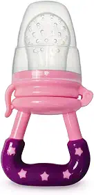 Adoleta Bebê Alimentador de Silicone Para Bebê Rosa