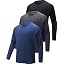 3 Pack-black,dark Gray,navy