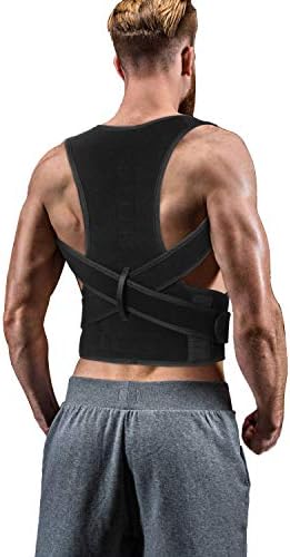 Back Brace Posture Corrector for Women Men - Back Lumbar Adjustable Support Shoulder Posture Support for Improve Posture Provide and Back Pain Relief - for Lower and Upper Back Pain