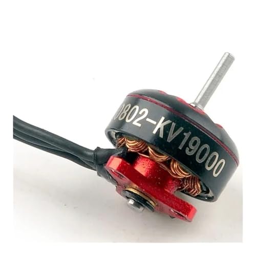 Motor sin escobillas EX0802 de alta velocidad 22000KV para micro drone RC FPV Racing M6