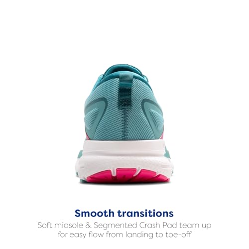 Brooks Brooks Women’s Trace 3 Neutral Running Shoe - Aqua/Storm/Pink - 8.5 Medium