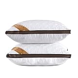TSUTOMI Bed Pillows for Sleeping 2 Pack Queen Size Luxury Hotel Quality Soft Alternative Down Hypoal