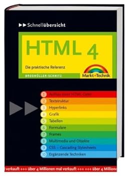 Schnellübersicht HTML 4. Die praktische Referenz.
