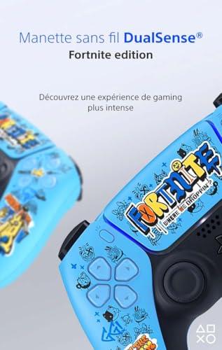 Sony Manette PlayStation 5 officielle DualSense Sans fil Batterie rechargeable Bluetooth Compatible avec PS5 Édition : Fortnite - vue 7