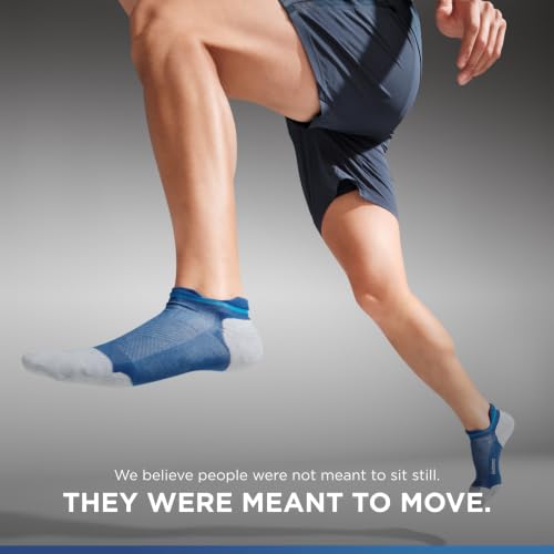 Image of Feetures Elite Max Cushion No Show Tab - Running Socks for Men & Women, Athletic Compression Socks, Moisture Wicking