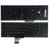 YUHUAI Laptop Replacement Spanish Keyboard Compatible for Lenovo Y50-70 Y50-70A Y50-70AM-IFI Backlight