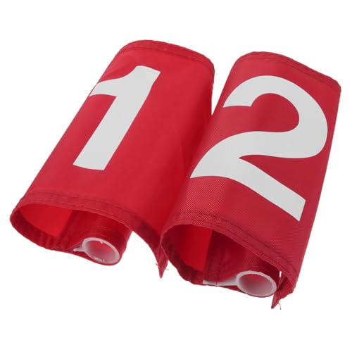 LIOOBO Golf Flags 2pcs Golfs Course Flags Mini Golf Flagstick Precision-made for High Performance for Practice