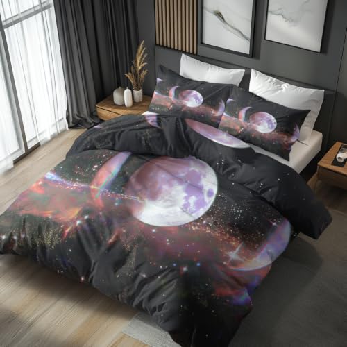 Housse de couette avec zip pour lit double fini les draps qui glissent - 2