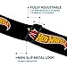 Mattel Belt, Seatbelt Buckle Belt, Hot Wheels Classic Flame Logo Black Red Yellow, 30 to 44 Inches