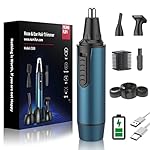 AREYZIN Ear and Nose Hair Trimmer Professional USB Rechargeable Nose Trimmer for Men and Women Nose Clippers Eyebrow…