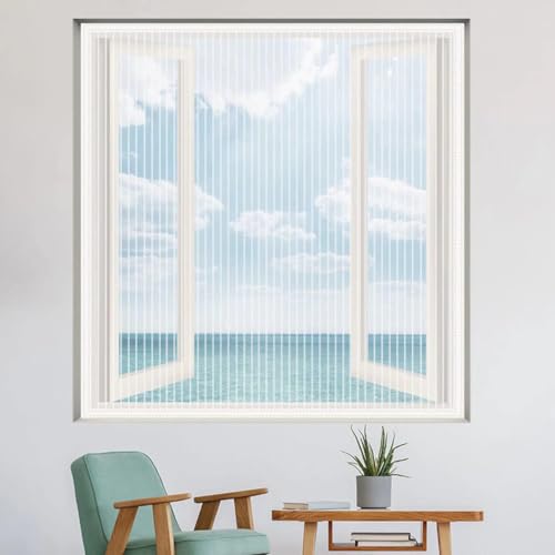 55x150cm Blanco Tela protectora contra insectos para puertas y ventanas