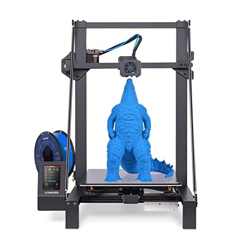 Longer LK5 Pro 3D Printer, DIY FDM 3D Printer with 4.3" Color Touch Screen, Fully Open Source, Silent Motherboard, Filament Run-Out Detection Function, Large Print Size 11.8x11.8x15.7 in