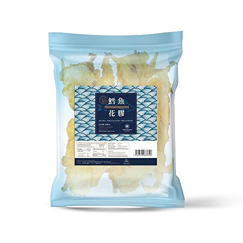 Maw de pescado de bacalao atlántico seco capturado salvaje (FA Gau) (1 kg)