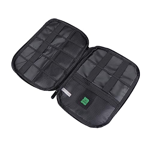 Bolsa de cable de viaje impermeable Uonlytech con compartimentos antiquedadas 3