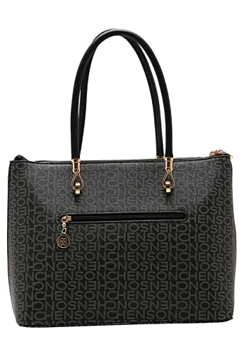 Bolsa Feminina Chenson Monograma Plissado 3483735