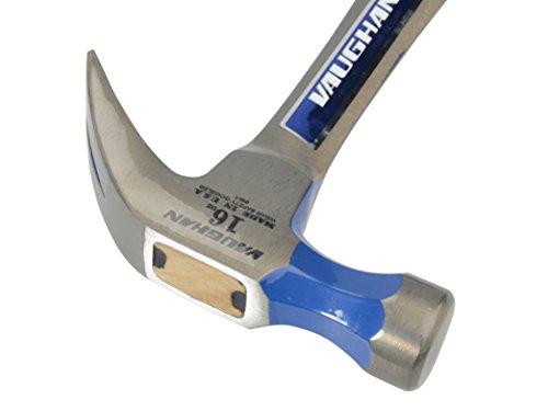 Vaughan R16 16-Ounce Steel Eagle Curved Claw Hammer, Smooth Face, 12 3/4-Inch Long. #TOP2