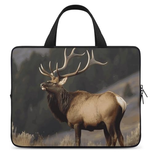 Sac ordinateur 15" motif élan pour vos trajets quotidiens et le bureau
