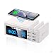 Produktbild Multi USB Ladestation 6 Port, 48W SchnellLadegerät Mehrere Geräte mit LCD Bildschirm, Qi Wireless Charger Induktives Ladegerät & QC3.0 USB Quick Charging Station für iPhone Samung Handy und Tablet