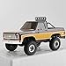 BEEZRC FMS 1/24 RC Crawler Officially Licensed Chevy K5 Blazer RC Car FCX24 RTR RC Pickup Truck SUV 4WD 2.4GHz Hobby RC Model 8km/h Mini car RC Off-Road Remote Control Car (Brown)