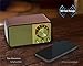 BentMax FM Radio with Bluetooth Retro Bluetooth Speaker Vintage Radio with SD/USB Memory Music Player Function, Wireless Streaming from Smartphone, Up to 10 Hours Playback (Walnut)