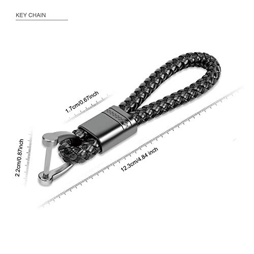 MIKAFEN Portachiavi da 2 Pezzi Portachiavi da Auto...