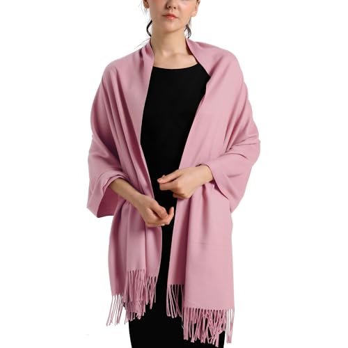 Image of Pashmina Scarf and Shawl - Soft Women Pashminas Wrap for Wedding Evening Party dresses
