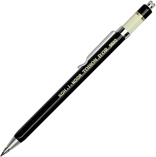 Toison d'Or Lead Holder with Clip, 2mm x 120mm Lead, Black, 1 Each (5900CN1005KK)