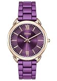 Bisley Purple Watch for Women Waterproof Watch Roman Numerals Analog Ladies Watches