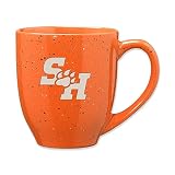 Rico Industries NCAA Sam Houston State Bearkats Primary 16 oz Team Color Laser Engraved Speckled Ceramic Coffee Mug