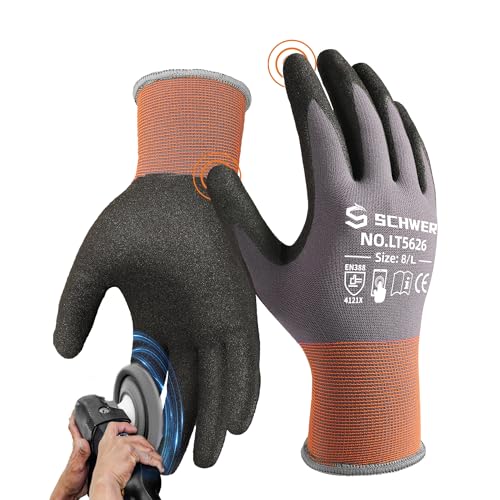 6-Pairs Schwer Safety Work Gloves