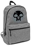 Magic The Gathering Black Mana Symbol Lightweight Backpack for Work School Daily Use Packable for Travel