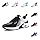 Hitmars Laufschuhe Damen Sportschuhe Turnschuhe Frauen Luftpolster Leicht Straßenlaufschuhe Stoßdämpfend Sneaker Atmungsaktiv rutschfest Fitness Running Outdoor UDI2-Schwarz EU41