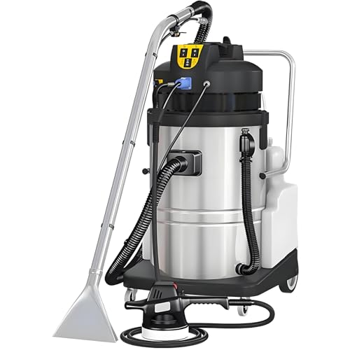 ZYLDDS Nettoyeur de Tapis et Tissus d'ameublement Portable, 2 réservoirs d'eau indépendants (eaux usées et Eau Propre), Machine de Nettoyage Robuste 20L